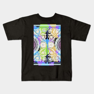 colorful baroque pattern Kids T-Shirt